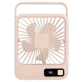Imountek 737547594609 Mini Desktop Cooling Fan Rechargeable Battery Speed Adjustment Strong Airflow