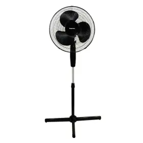 Impress 636555997276 Handi-fan 16 Inch Oscillating Stand Fan In Black