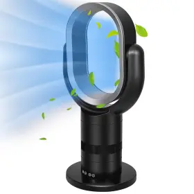 Infinipower 198401025941 Portable Bladeless Tower Fan 10 Speeds Settings 10-hour Timing