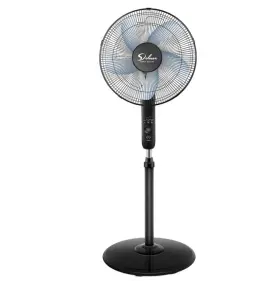 Infinipower 840166262917 Oscillating 16 Adjustable 3 Speed Pedestal Stand Fan With Remote Control For