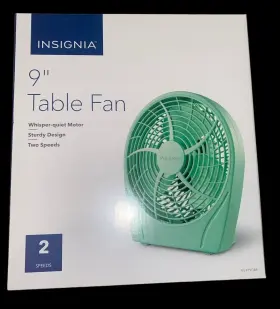 Ns-ft9gr8 Insignia 9 Inch 2 Speed Portable Fan - Green