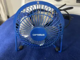 F-4040 Intertek Intertek/optimus 4 Inch Small Tilting Mini Metal Personal Desk Fan Tested Working