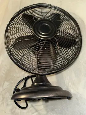 Ft309u3 Intertek Fan 3 Speed Oscillating Desk/table Metal 120vac