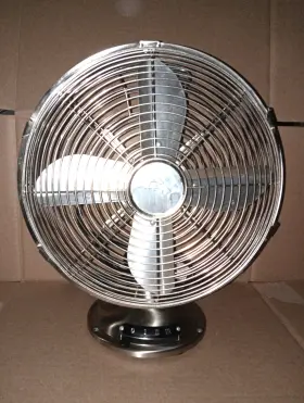 Ft30mb Intertek Fan 3 Speed Oscillating Desk/table Metal 120vac