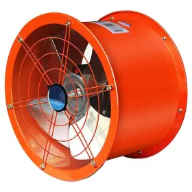 22039 Intsupermai 8 Inch Axial Fan Cylinder Industrial Portable Ventilator Explosio