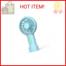 Wt-f20 Ipow Mini Handheld Fan Personal Portable 3 Speed Adjustable Angle Removable