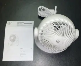 Iris 762016500270 Usa Woozoo Fan Small Desk 3 Speeds 32ft Max Air Distance Mini 7