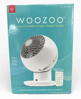 Iris 900006783326 Woozoo Globe Multi-directional 5-speed Oscillating Fan 2024 Model