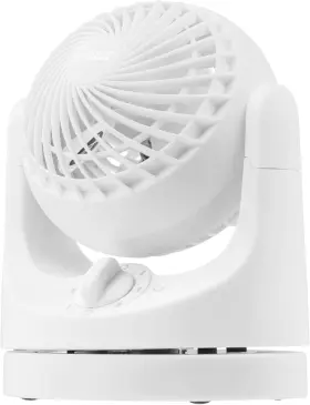 500363 Iris Ohyama Usa Woozoo Desk Fan Oscillating Table Air Circulator 3 Speeds 32ft Ma