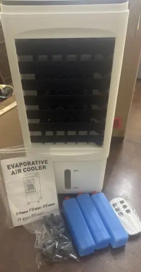 X004j1pxdl Iugweim Evaporative Air Cooler Portable Cooling Fan With Remote Control And Ice Packs