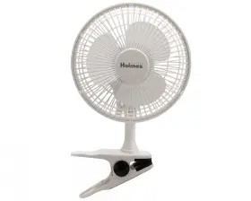 Hcf0611a-wm Jarden 806791995675 Holmes Convertible Desk And Clip Fan White