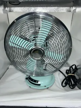 Sfdr0-200bptm Jiangmen Keye Retro Small Table Portable Fan 3 Speeds Heavy Quality Made Runs Quietly