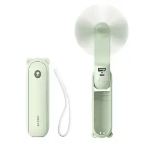 Jisulife 313047352392 5 Inch Personal Fan In Green With 2000mah Battery