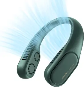 B09mh5kzj6 Jisulife Four Turbo Neck Fan Upgraded Portable Bladeless Personal Wearable