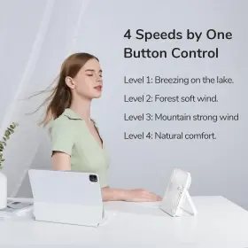 B09nd7l32g Jisulife Small Desk Fan Battery Operated 180 Foldable Portable 4 #3