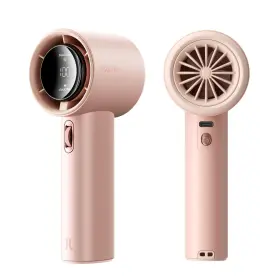 B0c4fhnmmv Jisulife Portable Handheld Turbo Fan 1-100 Speed 3600mah Digital Display Pin