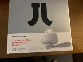 Fa16 Jisulife Portable Ceiling Fan Camping Sports Usb Chargeable