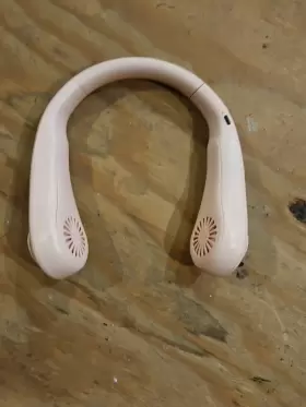 Fp12 Jisulife Pink Portable Neck Fan Hands Free