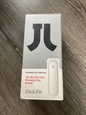 Jesirf8xwh Jisulife Handheld Fan With 4500 Mah Powerbank Max 46 Hours Runtime Pocket