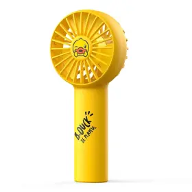Jlusfa20duck Jisulife Mini Fan Battery Operated Handheld With 2000 Mah 2000mah Yellow