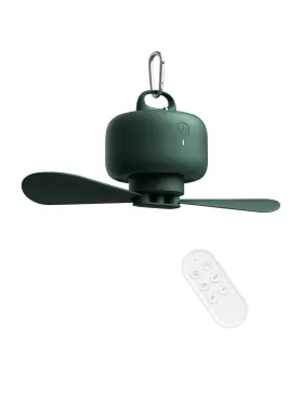 Life1 Jisulife Camping Fan 8000mah Battery Operated Portable Tent Green