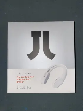 Life3 Jisulife Nwt Nib Neck Wearable Fan - Rechargable Usb-c Cord Included