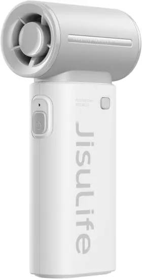 Life9 Jisulife Portable Handheld Fan Turbo Power High Speed Air 22h Max