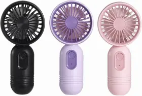 Jodno 313046968945 Mini Portable Fan 3 Pack Cute Handheld Battery Operated Lightweight Small Perso