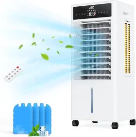 Fkt007r Jrd 3-in-1 Evaporative Air Cooler 80 Oscillation With Fan &humidifier
