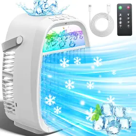 Ac10-f7 Jyew Portable Air Conditioners Fan Ai Ac Unit With 1000ml Water Tank 4- Inch