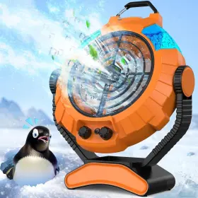 Ac20 Jyew Portable Air Conditionersmisting Fan With 10000mah Rechargeable Battery Opera