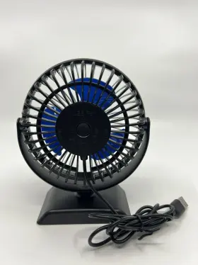 Jzc-e282 Jzcreater Desk Fan Usb Protable 3 Speed Airflow 360 Rotation Mini #3