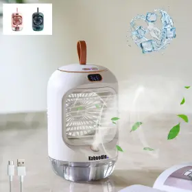 Pac001 Kaboodle Portable Evaporative Air Cooler Fan Humidifier Aqua-cooling Mist Technology