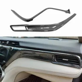 131821-1 Kadore Interior Front Center Console Strips Trim Molding Cover For Toyota Cam