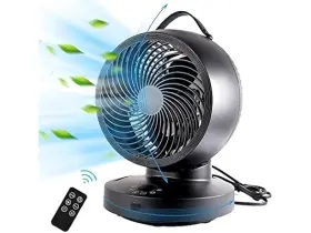 Kapoo 722793241483 Air Circulator Fan 8 Inch Black Middle