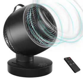 Gs-xxg037 Kapoo Air Circulator Fan Table Blade 8 Inch 6 Speeds 4 Wind Modes Indoor Circula