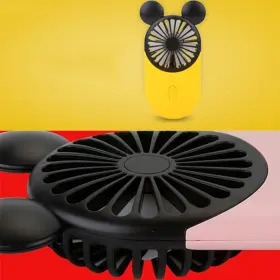 Kbinter 053523655899 Cute Personal Mini Fan Handheld And Portable Usb Rechargeable With Beautif #3