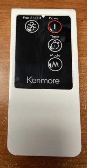 35182 Kenmore Tested Remote Control For Fan 18 Inch White Oscillating