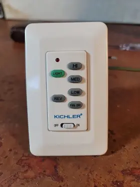 Kichler 783927537131 371065multr Ceiling Fan Control
