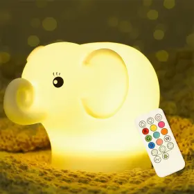 Kidde 313027320380 Led Night Light For Kids Toddler Bed Cute Animal Lamp Color Changing Sof