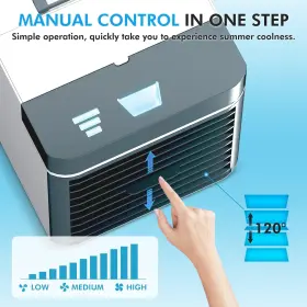 Kidzrule 734383895471 Portable Air Conditioners Personal Anti-leakage Water Cooler 3 Speeds M #3