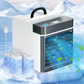 By-k01 Kidzrule Portable Air Conditioners Fan Mini Conditioner With 3 Speeds