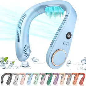 Kjxic 445052170104 Cooling Fan For Neck And Face 5500mah Personal Ac Air Conditioner Headset L
