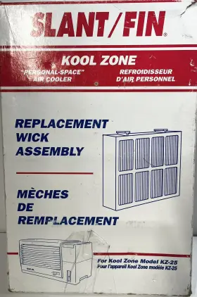 Kz-25 Kool Zone Slant Fin Model Replacement Wick Assembly For Air Cooler
