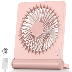 F463 Koonie 716151400919 Usb Fan Strong Wind Ultra Quiet Small Desk 220 Tilt Folding 3
