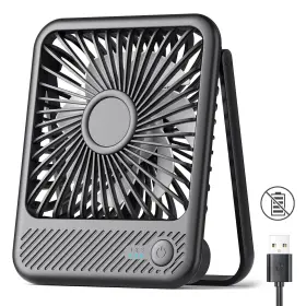 Koonie 716151400988 Usb Desk Fan Strong Wind Ultra Quiet Small Personal With 180 Tilt