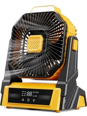 B0bwmbqp92 Kopbeau 60hr Portable Camping Fan With Lights 20000mah Rechargeable Battery Operated