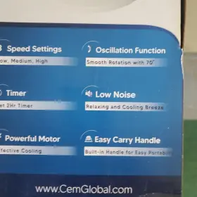 Ku-tfn131 Kul 31 Inch Oscillating Tower Fan Open Box #3