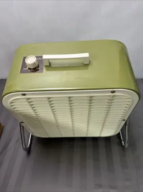 C-122 Lakewood Vintage 12 In 2 Speed Portable Box Fan With Tilting Stand #3