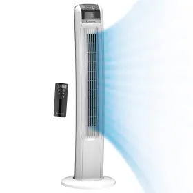 Lasko 046013459282 Ecoquiet Oscillating Tower Fan Dc Motor Portable Remote Control Timer 12